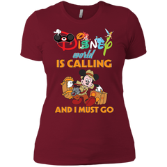 Disney World Is Calling And I Must Go T-shirts, Hoodie Ladies' Shirt - The White Eagles