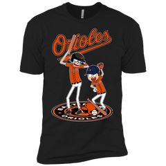 Baltimore Orioles Baseball Rick And Morty Men's Sleeve Shirt - The White Eagles