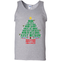 And So This Is And What Have We Done Another Year Over And A New One Just Begun John Lennon War Is Over Tank Top - The White Eagles