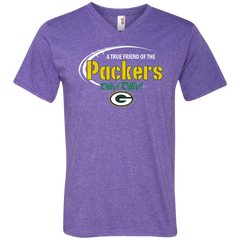 Dilly Dilly Packers A True Friend Of The Packers Men's V-Neck T-Shirt - The White Eagles