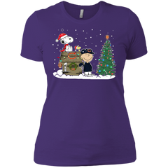 Chicago Bears Snoopy The Peanuts Ugly Christmas Sweater  Super Bowl Ladies' Shirt - The White Eagles