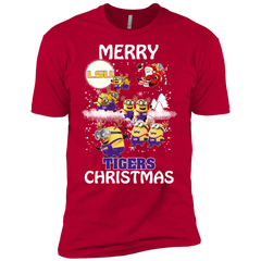 Lsu Tigers Ugly Christmas Sweaters Minions Santa Claus Merry Christmas Men's Sleeve Shirt - The White Eagles