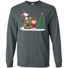 Kansas City Chiefs Snoopy The Peanuts Ugly Christmas Sweater  Super Bowl LS Cotton T-Shirt - The White Eagles