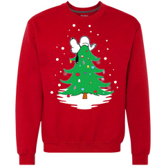 Snoopy Tree Christmas The Peanuts Movie Sweatshirt - The White Eagles
