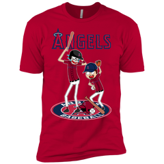 Los Angeles Angels Baseball Rick And Morty Men's Sleeve Shirt - The White Eagles
