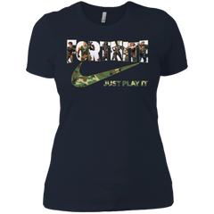 Fortnite Nike Camo Just Play It Shirts Ladies' Shirt - The White Eagles