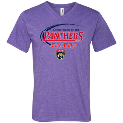 Dilly Dilly A True Friend Of The Florida Panthers Men's V-Neck T-Shirt - The White Eagles