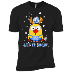 Minion Drake Bulldogs Ugly Christmas Sweaters Let It Snow Men's Sleeve Shirt - The White Eagles