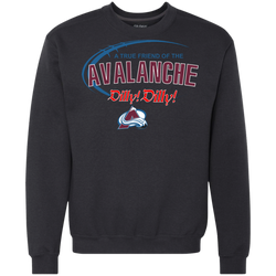 Dilly Dilly A True Friend Of The Colorado Avalanche Sweatshirt - The White Eagles