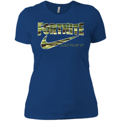 Fortnite Nike Just Play It Camo Ladies' Shirt - The White Eagles