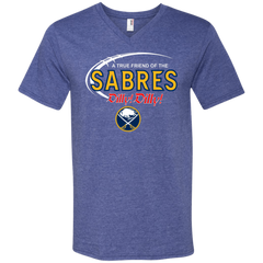 Dilly Dilly A True Friend Of The Buffalo Sabres Men's V-Neck T-Shirt - The White Eagles