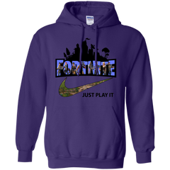 Fortnite Just Play It Nike Logo Hoodie - The White Eagles