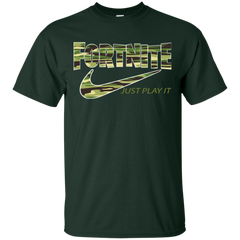 Fortnite Nike Just Play It Camo Cotton T-Shirt - The White Eagles
