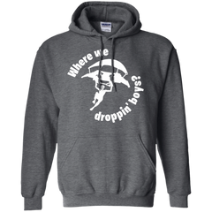 Fortnite Where We Droppin Hoodie - The White Eagles