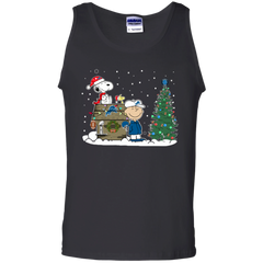 Detroit Lions Snoopy The Peanuts Ugly Christmas Sweater  Super Bowl Tank Top - The White Eagles