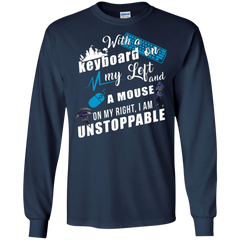 Fortnite I Am Unstoppable LS Cotton T-Shirt - The White Eagles