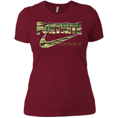 Fortnite Nike Just Play It Camo Ladies' Shirt - The White Eagles