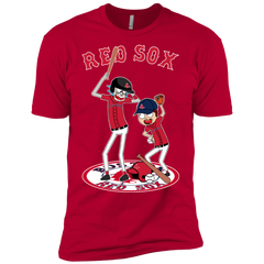 Boston Red Sox Baseball Rick And Morty Men's Sleeve Shirt - The White Eagles