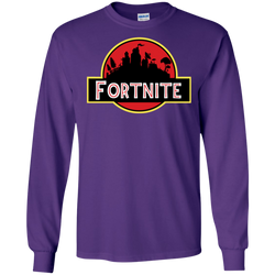 Fortnite Jurassic Park Jurassic World Fallen Kingdom LS Cotton T-Shirt - The White Eagles