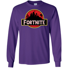 Fortnite Jurassic Park Jurassic World Fallen Kingdom LS Cotton T-Shirt - The White Eagles