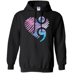 You Matter Don't Let Your Story End Semicolon Shirt Hoodie - The White Eagles