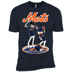 New York Mets Baseball Rick And Morty Men's Sleeve Shirt - The White Eagles