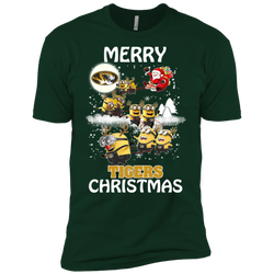 Missouri Tigers Ugly Christmas Sweaters Minions Santa Claus Merry Christmas Men's Sleeve Shirt - The White Eagles
