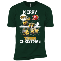Missouri Tigers Ugly Christmas Sweaters Minions Santa Claus Merry Christmas Men's Sleeve Shirt - The White Eagles