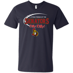 Dilly Dilly A True Friend Of The Ottawa Senators Men's V-Neck T-Shirt - The White Eagles