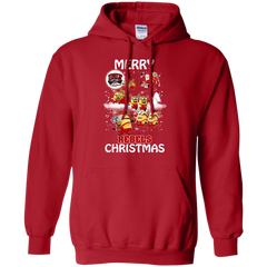 Christmas Sweaters Minions Santa Claus Merry Christmas Hoodie - The White Eagles