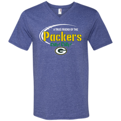 Dilly Dilly Packers A True Friend Of The Packers Men's V-Neck T-Shirt - The White Eagles
