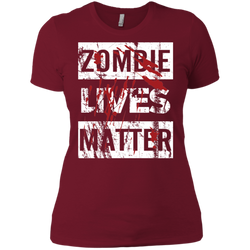 Zombie Lives Matter Tshirt Ladies' Shirt - The White Eagles