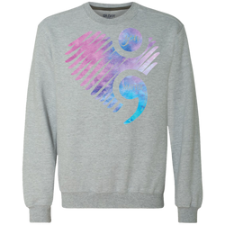 You Matter Don't Let Your Story End Semicolon Shirt Sweatshirt - The White Eagles