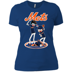 New York Mets Baseball Rick And Morty Ladies' Shirt - The White Eagles