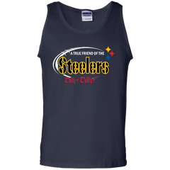 Dilly Dilly Pittsburgh Steelers A True Friend Of The Steelers Tank Top - The White Eagles