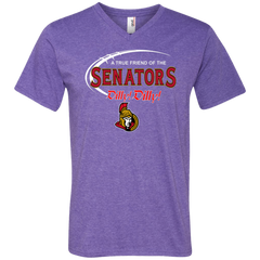 Dilly Dilly A True Friend Of The Ottawa Senators Men's V-Neck T-Shirt - The White Eagles