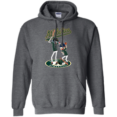 Oakland Athletics Baseball Rick And Morty Hoodie - The White Eagles