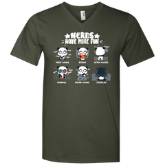 Nerds Have More Fun Shirt Men's V-Neck T-Shirt - The White Eagles