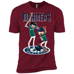 Seattle Mariners Baseball Rick And Morty Men's Sleeve Shirt - The White Eagles