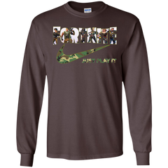 Fortnite Nike Camo Just Play It Shirts LS Cotton T-Shirt - The White Eagles