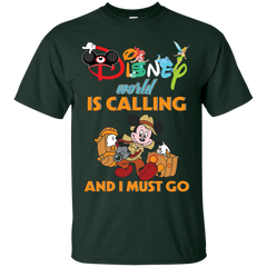 Disney World Is Calling And I Must Go T-shirts, Hoodie Cotton T-Shirt - The White Eagles
