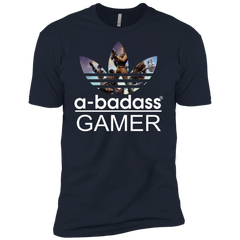 A-badass Gamer Fortnite Adidas Men's Sleeve Shirt - The White Eagles