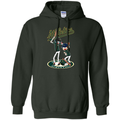 Oakland Athletics Baseball Rick And Morty Hoodie - The White Eagles