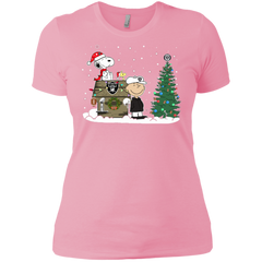 Oakland Raiders Snoopy The Peanuts Ugly Christmas Sweater  Super Bowl Ladies' Shirt - The White Eagles