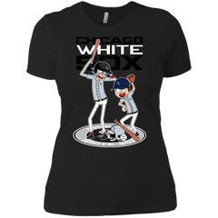 Chicago White Sox Baseball Rick And Morty Ladies' Shirt - The White Eagles