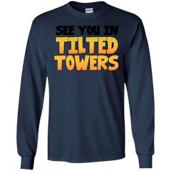 Fortnite See You In Tilted Towers LS Cotton T-Shirt - The White Eagles