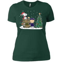 Minnesota Vikings Snoopy The Peanuts Ugly Christmas Sweater  Super Bowl Ladies' Shirt - The White Eagles