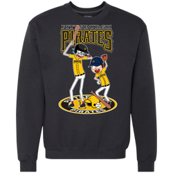 Pittsburgh Pirates Baseball Rick And Morty Sweatshirt - The White Eagles