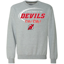 Dilly Dilly A True Friend Of The New Jersey Devils Sweatshirt - The White Eagles