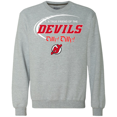 Dilly Dilly A True Friend Of The New Jersey Devils Sweatshirt - The White Eagles